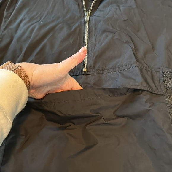 Fabletics mesh floral rain jacket coat - Picture 5 of 7